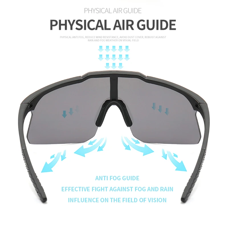 Cycling Glasses Outdoor Sports UV400 Bicycle Sun Glasses For Men Women Mountain Road Bike Anti-ultraviolet Riding MTB Sunglasses