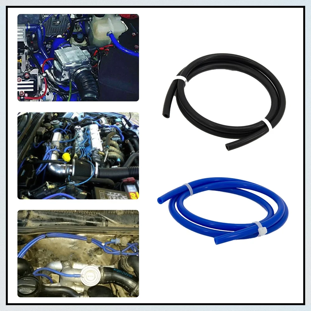2M Length Silicone Vacuum Tube Hose Silicon Tubing 3MM 4MM 6MM 8MM 10MM 12MM 14MM 16MM Blue Auto parts Universal