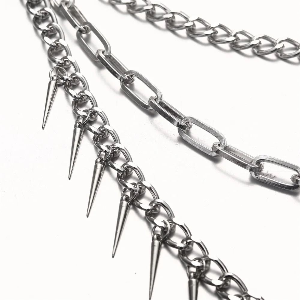 Punk Pants Chains Belt Chain for Man Women Jean Trousers Chains  Goth Jewelry Gothic Emo Scene Accessories