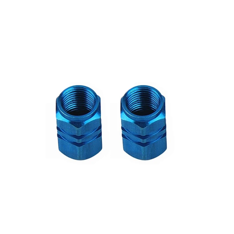 2Pcs Aluminum Bicycle Bike Tyre Valve Cap Dustproof For Xiaomi M365 Electric Scooter MTB Road Bike Mountain Valve Cap Accessory