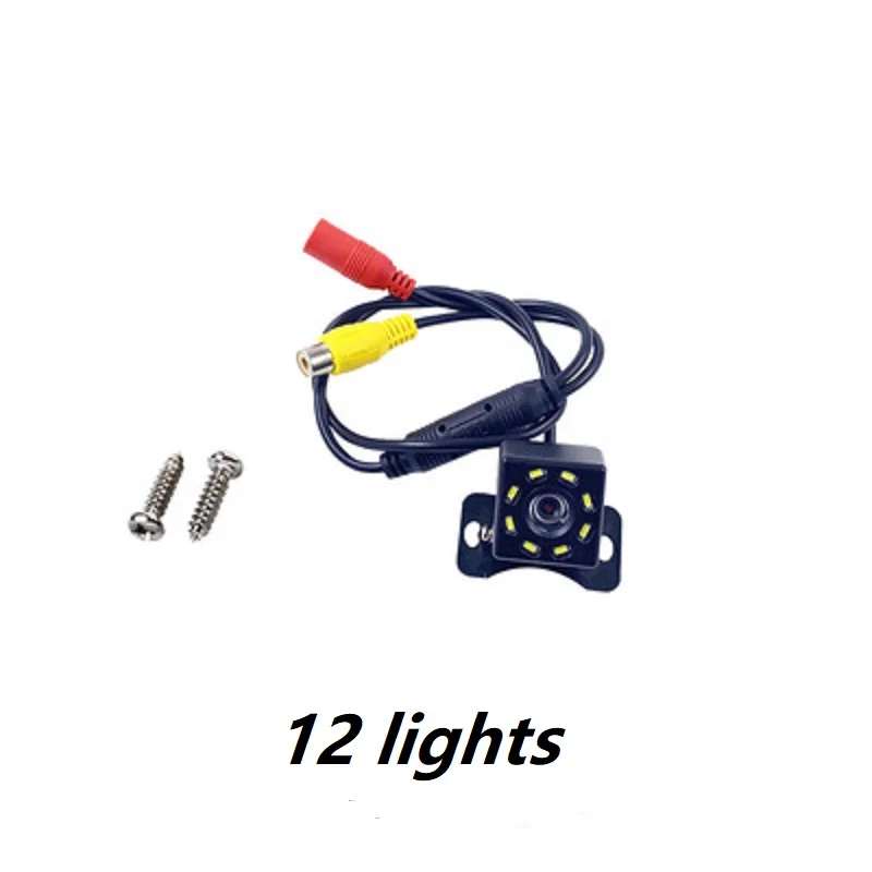Car Rear View Camera Night Vision Reversing Auto Parking Camera IP68 Waterproof CCD LED Auto Backup Monitor 170 Degree HD Image