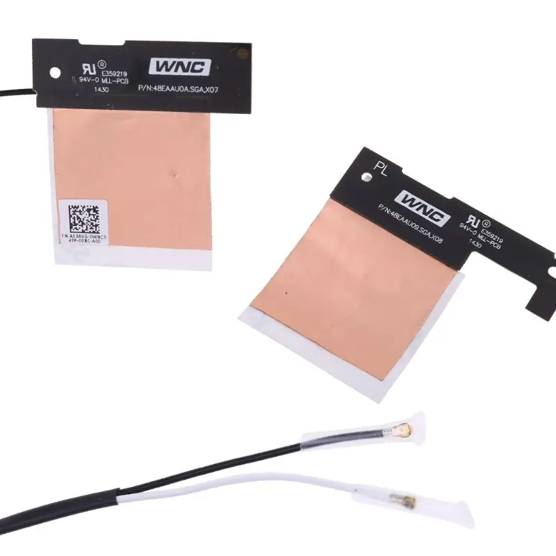 New 1Pair M.2 Wireless IPEX MHF4 Antenna WiFi Cable Dual Band for In-tel AX200 9260 9560 8265 8260 7265 Laptop Tablet