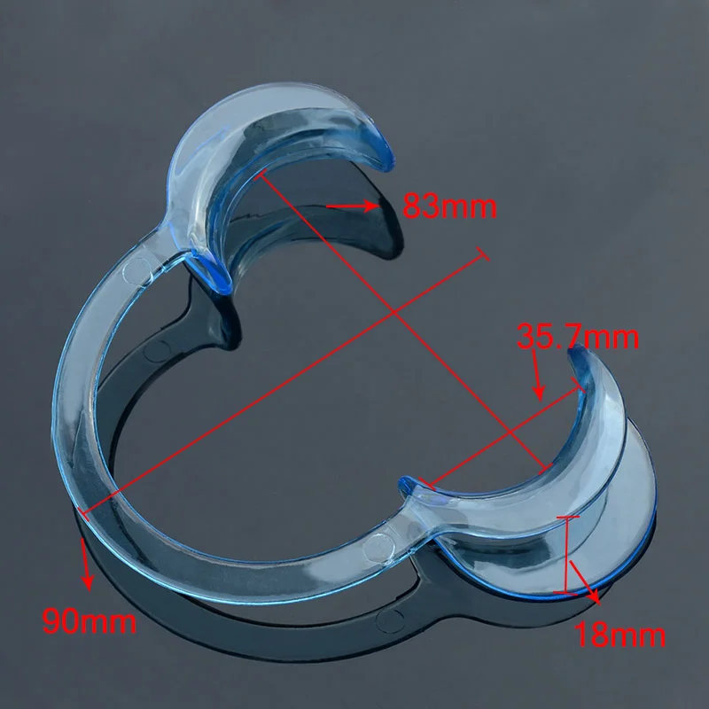 VVDental 5PCS/Set C shape Retractor Mouth Opener Mouth Spreader Lip Shape Opener Dentist Oral Clean Orthodontic Tools