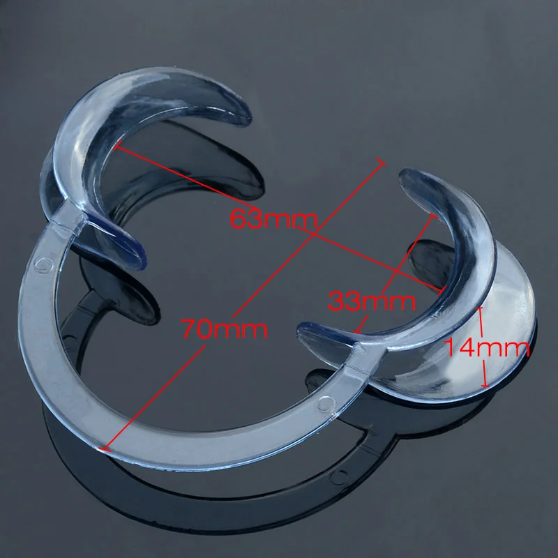 VVDental 5PCS/Set C shape Retractor Mouth Opener Mouth Spreader Lip Shape Opener Dentist Oral Clean Orthodontic Tools
