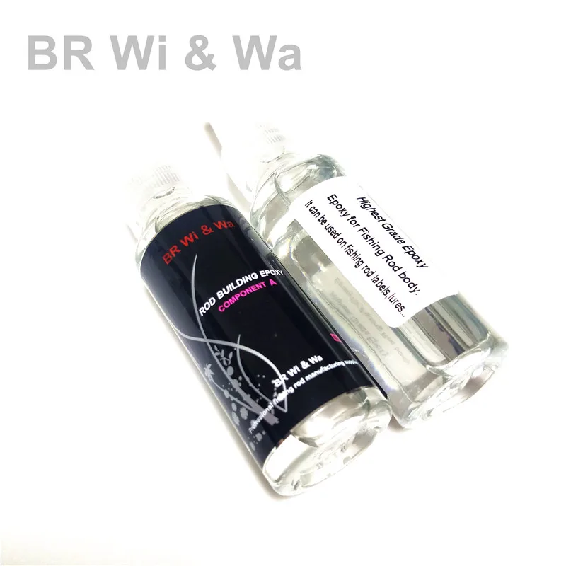 BR Wi& Wa High Grade Epoxy Resin 1:1 AB Epoxy Crystal Glue For DIY Fishing rod paint,fishing rod label,fishing lure