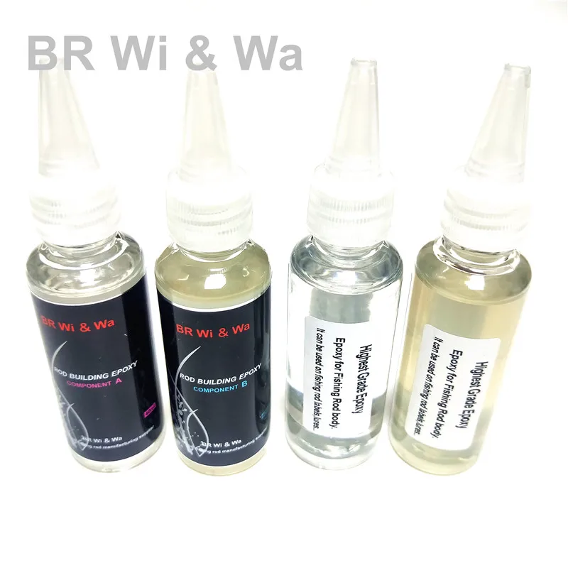 BR Wi& Wa High Grade Epoxy Resin 1:1 AB Epoxy Crystal Glue For DIY Fishing rod paint,fishing rod label,fishing lure