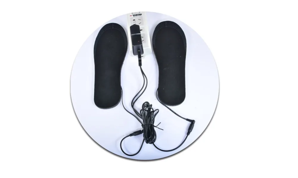 USB Heated Shoe Insoles Feet Warm Sock Pad Mat Electrically Heating Insoles Washable Warm Thermal Insoles Unisex WJ014 Insoles