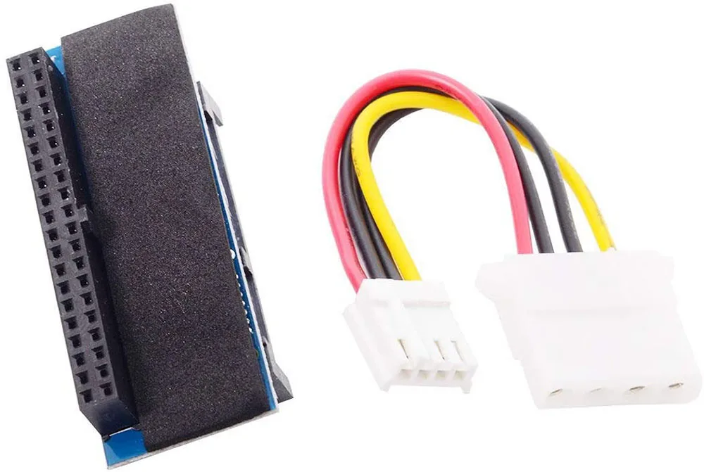 IDE/PATA 40Pin Disk To SATA Female Converter Adapter PCBA For Desktop & 3.5" Hard Disk Drive With 7Pin-SATA Data Cable
