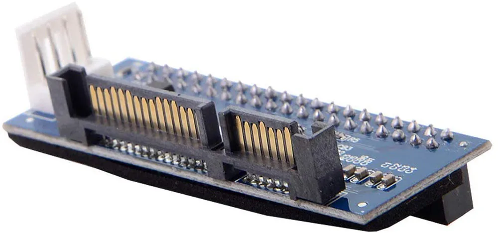 IDE/PATA 40Pin Disk To SATA Female Converter Adapter PCBA For Desktop & 3.5" Hard Disk Drive With 7Pin-SATA Data Cable
