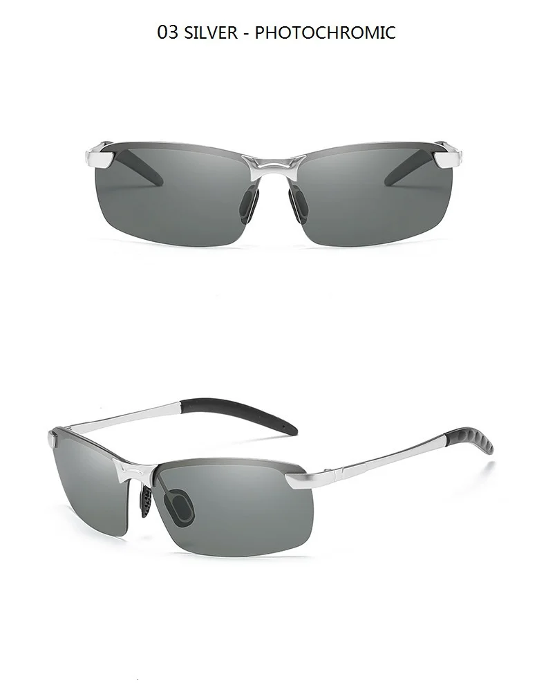 Photochromic Sunglasses Men  Driving Chameleon Glasses Male Change Color Sun Glasses Day Night Vision Driver's Eyewear