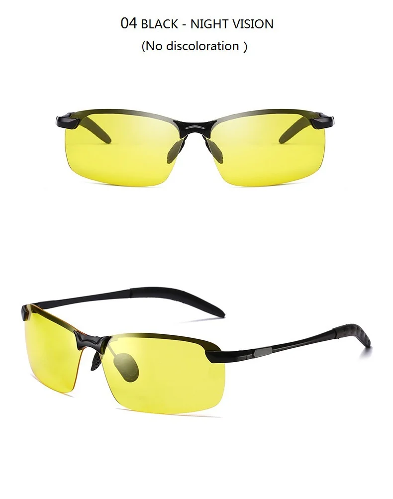 Photochromic Sunglasses Men  Driving Chameleon Glasses Male Change Color Sun Glasses Day Night Vision Driver's Eyewear
