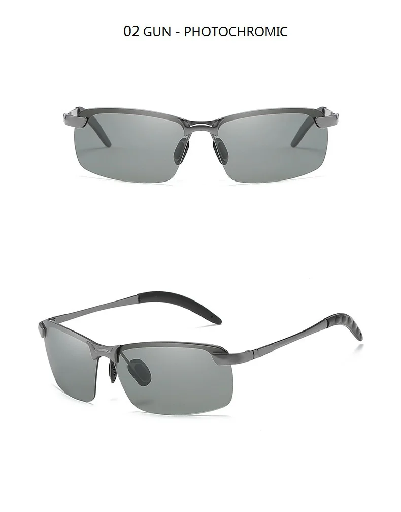 Photochromic Sunglasses Men  Driving Chameleon Glasses Male Change Color Sun Glasses Day Night Vision Driver's Eyewear