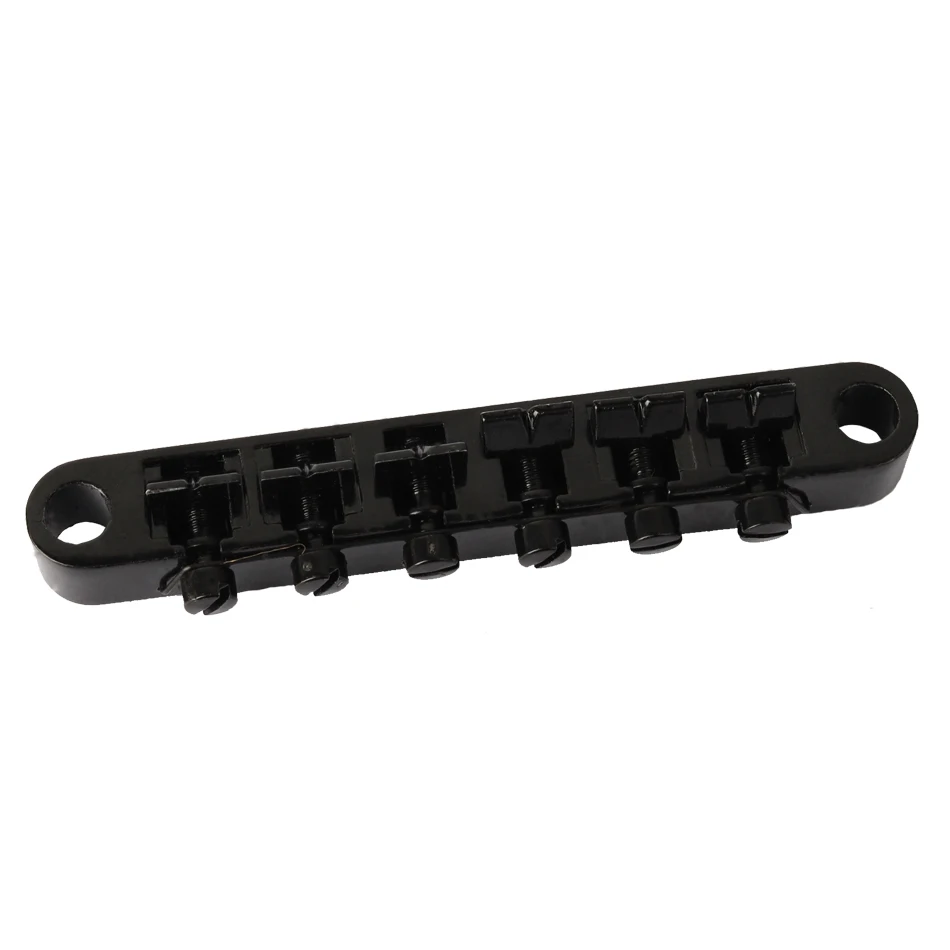 1 Set of 6 Strings Guitar Tune-O-matic Bridge and Tailpiece with Posts for LP Electric Guitar