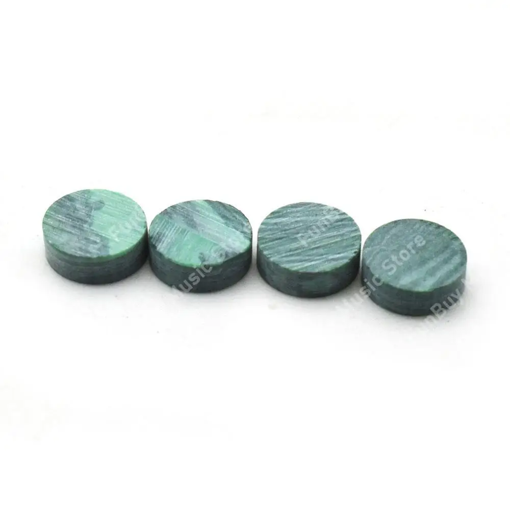 20pcs 2/3/4/6*2mm Colourful Abalone Inlay Dots Abalone White Pearl Shell Dots for Ukulele Acoustic Guitar Fretboard Fingerboard