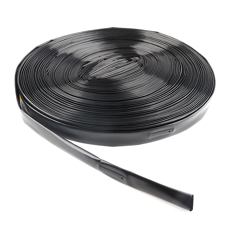 20/50/100M 16mm Micro Irrigation Drip Tape 1-hole Greenhouse Garden Flower Pots Watering Soaker Hose With Pipe Connector
