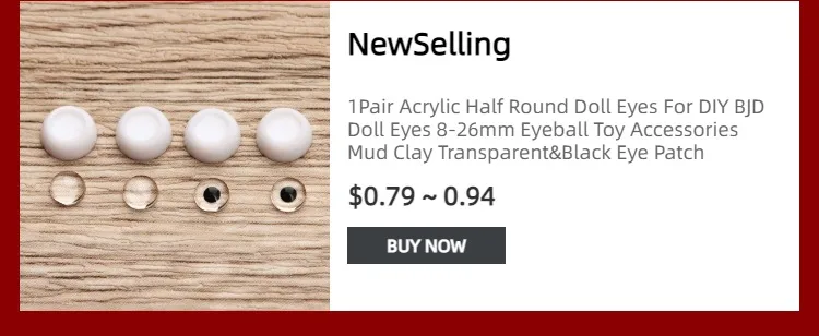 100/500pcs DIY 3-12mm Round Flat Black Eyes Plastic Eyes Eyes for Dolls Making Doll Toys Teddy Bear Eyes Doll Eyes Accessories