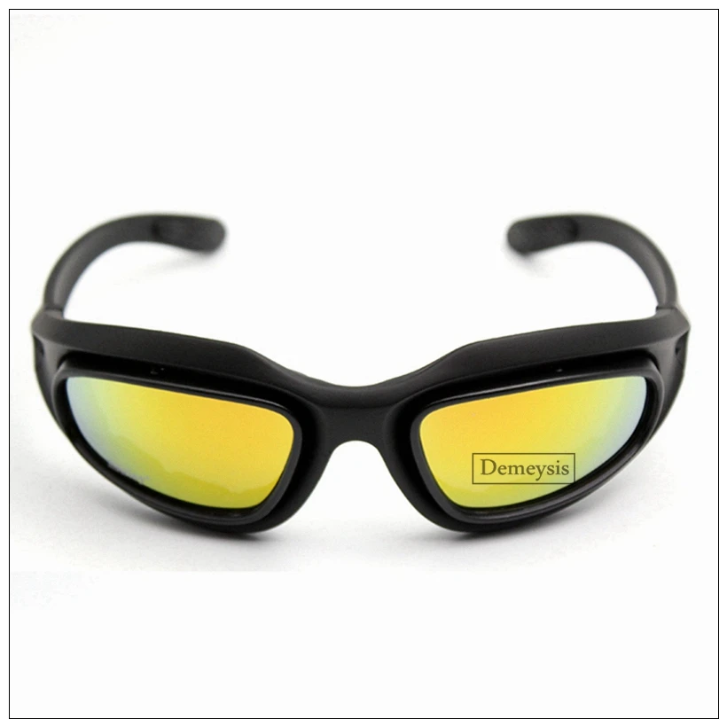 Daisy Polarized Tactical Sunglasses Men Airsoft Hunting Shooting Glasses UV400 Protection Desert Hiking Goggles