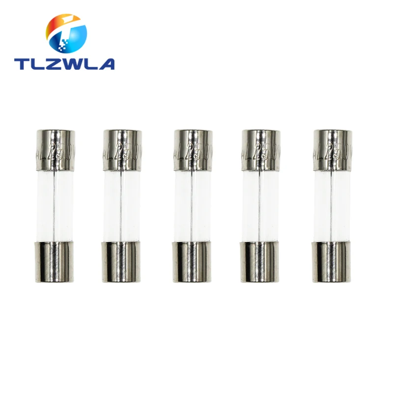 10pcs/lot One Sell 5*20mm 6*30mm Fast Blow Glass Tube Fuses 5x20 6x30 mm 250V 0.5 1 2 3 4 5 6 8 10 15 20 25 30 A AMP Fuse