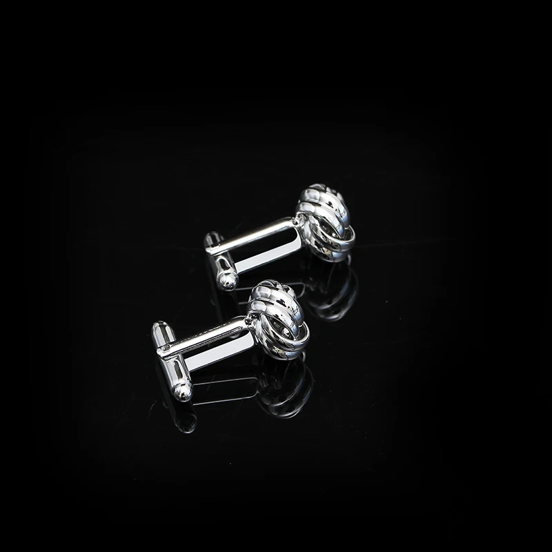 new golden silver black color round ball cufflinks for men jewelry accessories suit gentleman cuff link