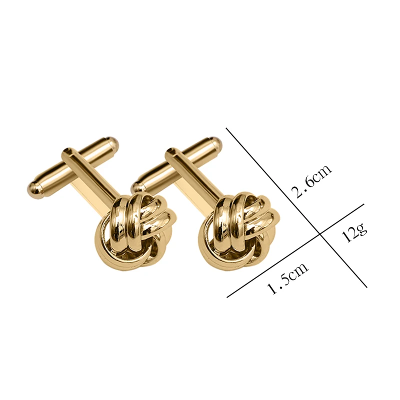 new golden silver black color round ball cufflinks for men jewelry accessories suit gentleman cuff link