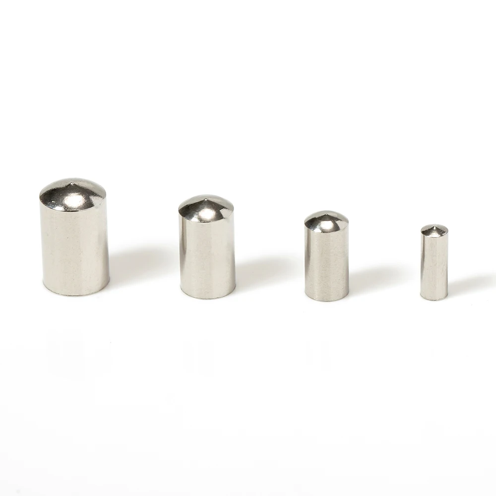 20pcs Gold Color Stainless Steel End Caps Crimp Clasps Cord Tip for Laces Leather Cord for Jewelry Making DIY Findings Supplies