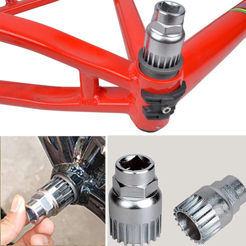 Multifunction Bicycle Repair Tool Kits Chain Cutter Bottom Bracket Remover Freewheel Crank Puller MTB Removal Tools RR7262