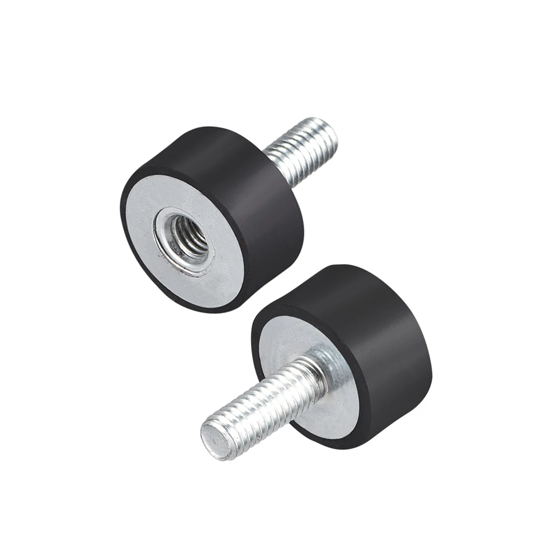 4Pcs M4 M6 M8 Thread Male Female Rubber Shock Absorber Crash Pad Damper Bobbin Mount Anti Vibration Isolator Type VD for Bicycle