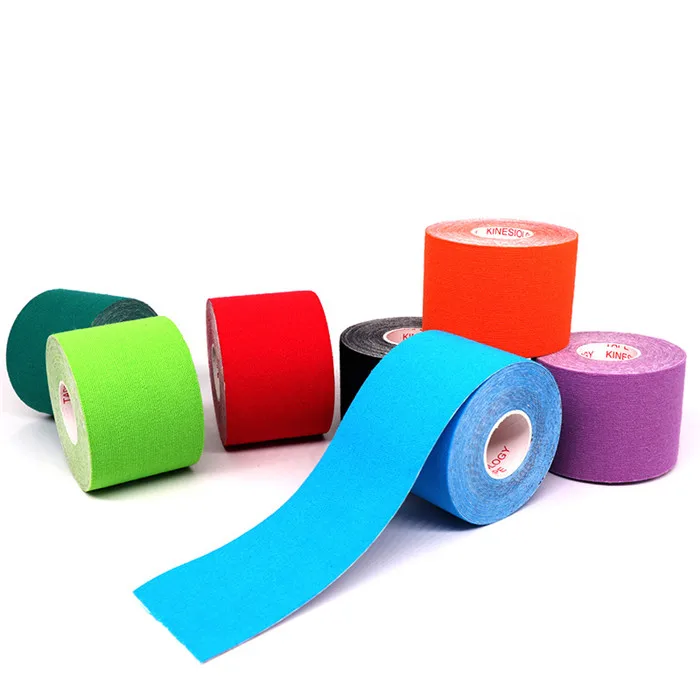 5m Kinesiology Wrap Tape Muscle Pain Relief Waterproof Sports Recovery Athletic Tape Strapping For Tennis Knee Finger Wrist