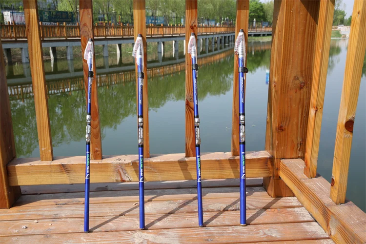 Carbon fiber 3.6M 4.5M 5.4M 6.3M Spinning Fishing Rod M Power Telescopic Rock Fishing Rod Carp Feeder Rod Surf Spinning Rod