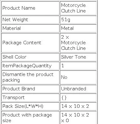 X Autohaux Universal 1.8m Length Metal Clutch Line Cable Wire Brake Accelerator Cable Wire for Motorcycle Scooter Accessories