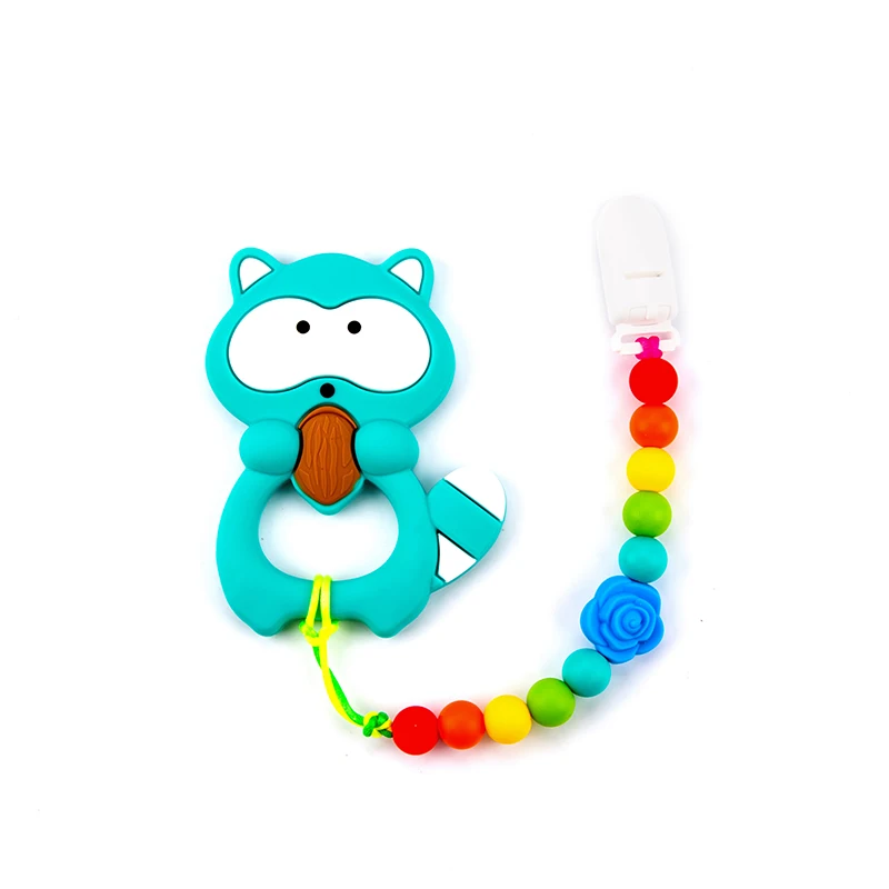 LOFCA Colorful Nylon Cord Baby Teether Pacifier Clip Accessories DIY For Teething Necklace Jewelry Pendant Making
