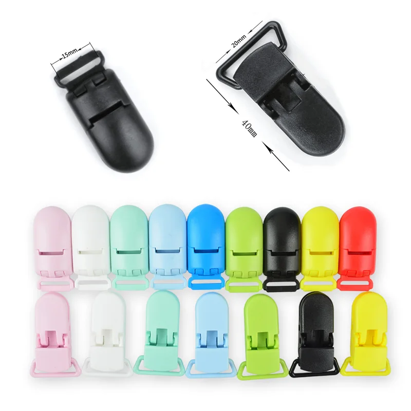 LOFCA Colorful Nylon Cord Baby Teether Pacifier Clip Accessories DIY For Teething Necklace Jewelry Pendant Making