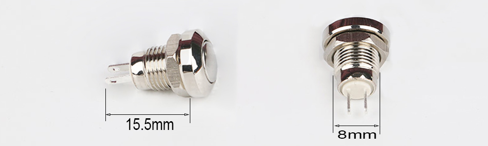 Electric Waterproof Power 12v Led Light Momentary Push Button Switch 8/10/12/16/19/22 Mm Pressure Switches 220v 24v 3v Keyboard