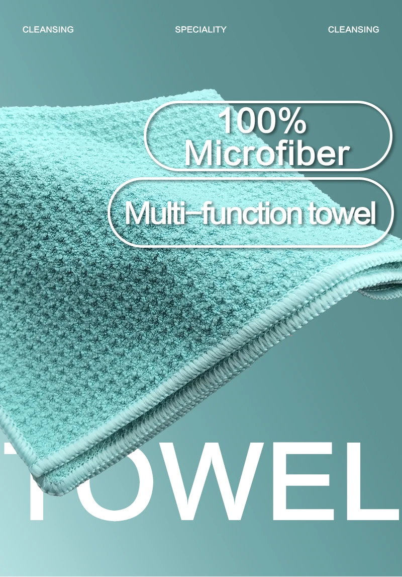 Lucullan Magic Power Super Absorbancy Waffle Weave Cloth 30X40CM 380GSM Microfiber Towels For Glass Paint and Interior