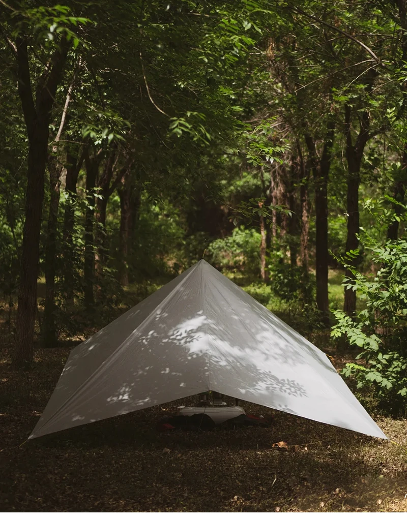 Aricxi Ultralight Tarp Lightweight MINI Sun Shelter Camping Mat Tent Footprint 15D Nylon Silicone silver coated enda Para Carro