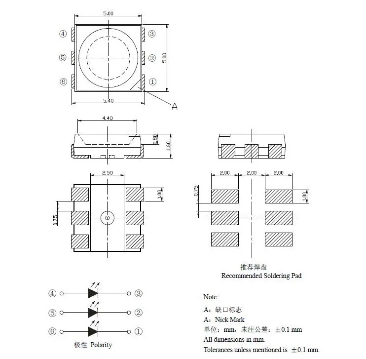100pcs=5colors X 20pcs 0402 2835 1210 1206 0805 0603 3014 3020 Assortment SMD LED Diode Kit Green/ RED / White / Blue / Yellow
