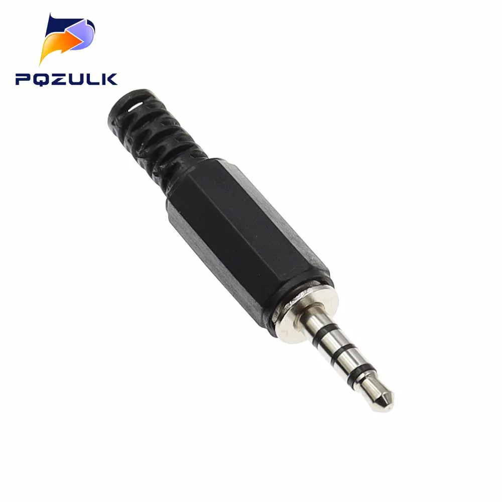 10PCS 3.5mm Audio Male Plug 3.5 Jack 2,3,4 Sections Balance Plug FOR Microphone Headphone Connector Audio Plug Earphone Socket