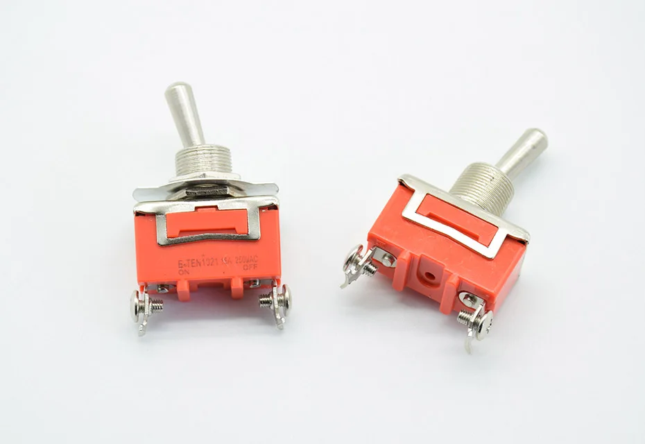 Stainless Steel Waterproof Toggle Swith 12V Heavy Duty Toggle Flick Switch ON OFF ON Car Metal SPDT SPST P0.05 15A 250V Terminal