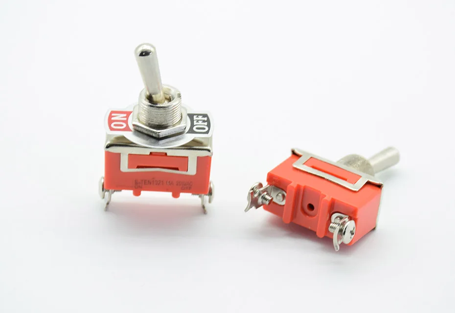 Stainless Steel Waterproof Toggle Swith 12V Heavy Duty Toggle Flick Switch ON OFF ON Car Metal SPDT SPST P0.05 15A 250V Terminal