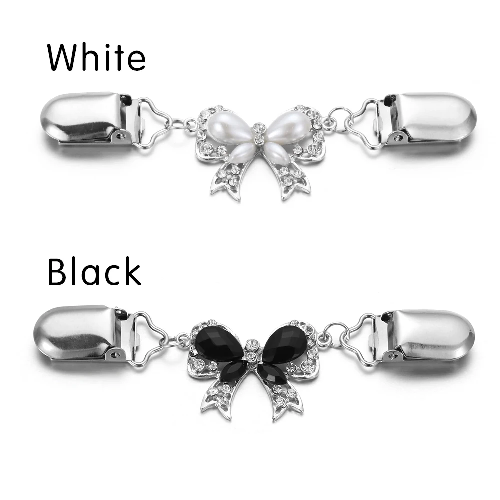 Retro Sweater Shawl Clasps Duck Mouth Clothing Pins Antique Flower Style Rhinestone Decoration Cardigans Connection Buckle Shirt