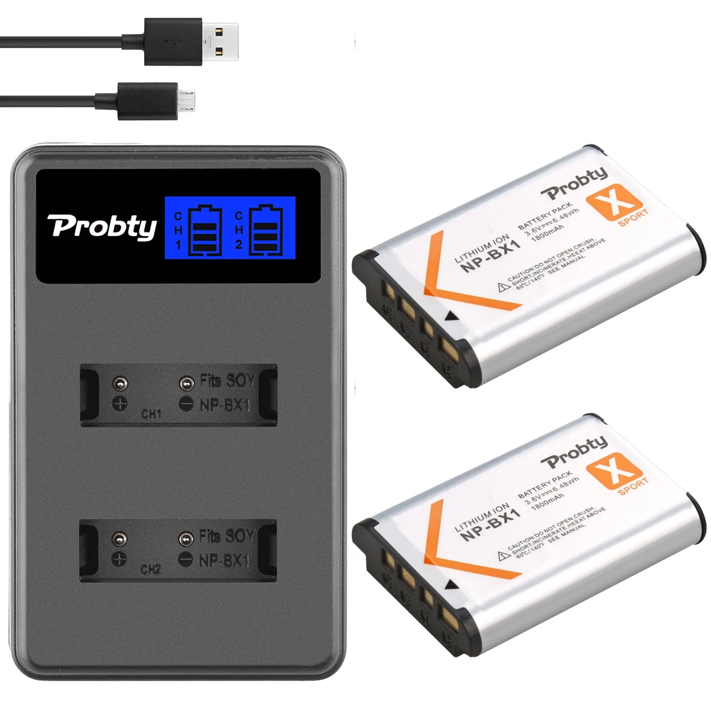 For SONY NP-BX1 Npbx1 Np Bx1 Battery For Sony FDR-X3000R ZV-1 RX100 M7 M6 AS300 HX400 HX60 WX350 AS300V HDR-AS300R FDR-X3000