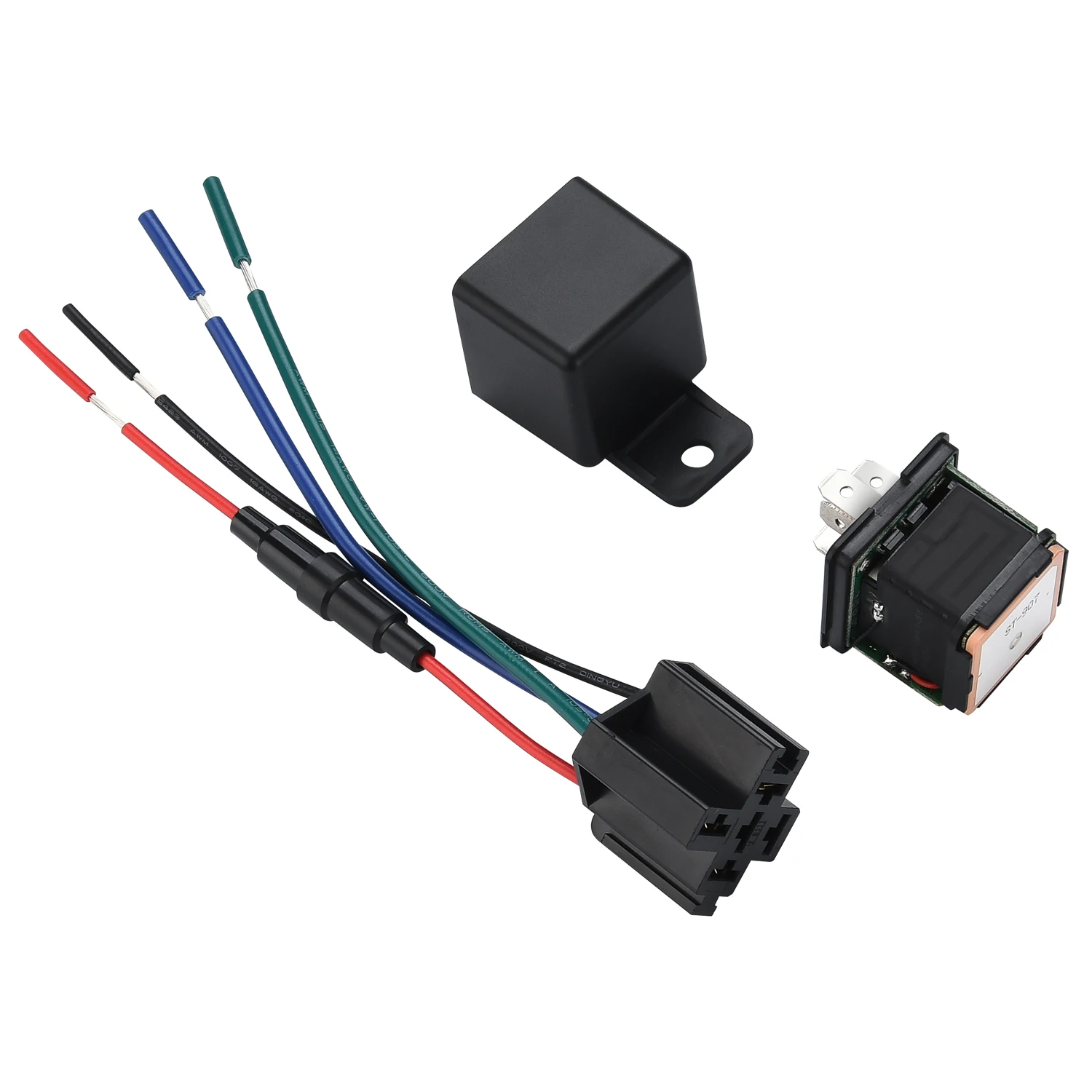 Car GPS Tracker ST-907 Tracking Relay Device GSM Locator Remote Control Anti-theft Monitoring Cut off Oil System with Free APP