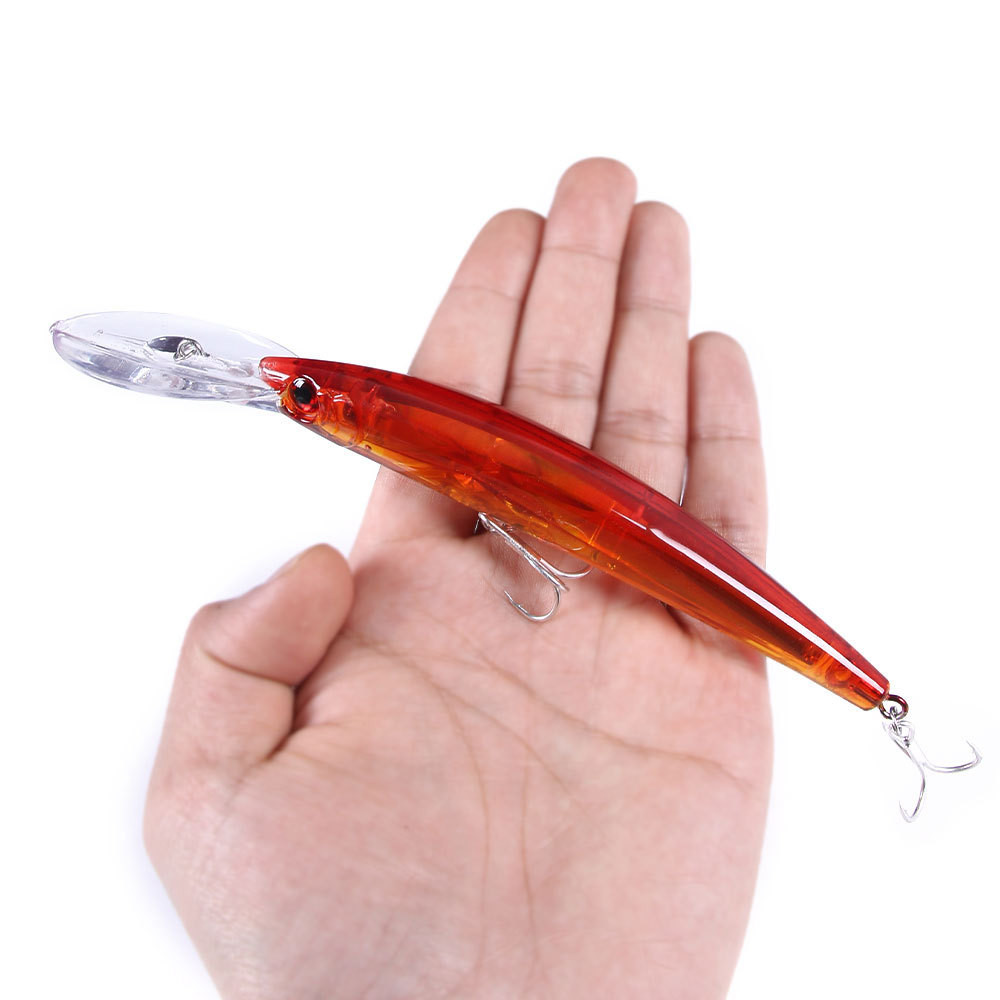 1pcs Floating Big Minnow Fishing Lure Wobblers 17cm 23.5g Hard Artificial Bait Crankbait Bass Trolling Pike Carp Fishing tackle