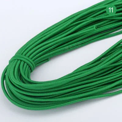 2mm Colorful High-Quality Round Elastic Band Round Elastic Rope Rubber Band Elastic Line DIY Sewing Accessories 5meters