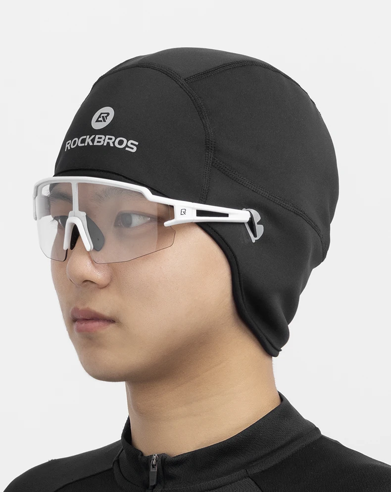 ROCKBROS Cycling Caps Windproof Thermal Fleece MTB Bicycle Cap Ski Riding Motorcycle Hat Winter Bandana Ciclismo Headband