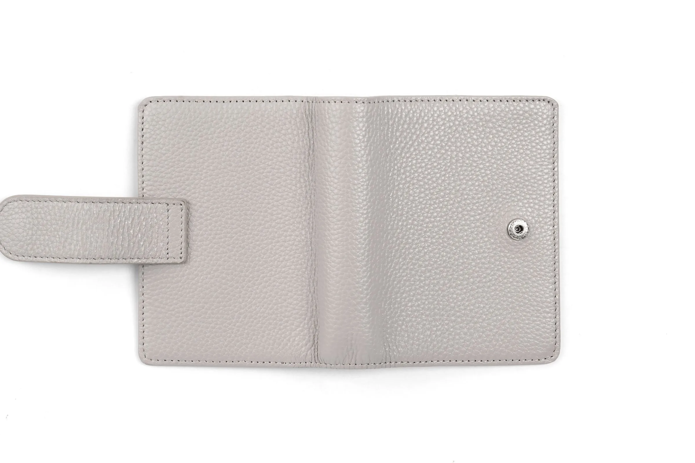 Moterm Regular A8 / M5 Size Rings Planner Pebbled Grain Cowhide 5-hole Mini Notebook with 15 MM Rings Organizer Journey Diary