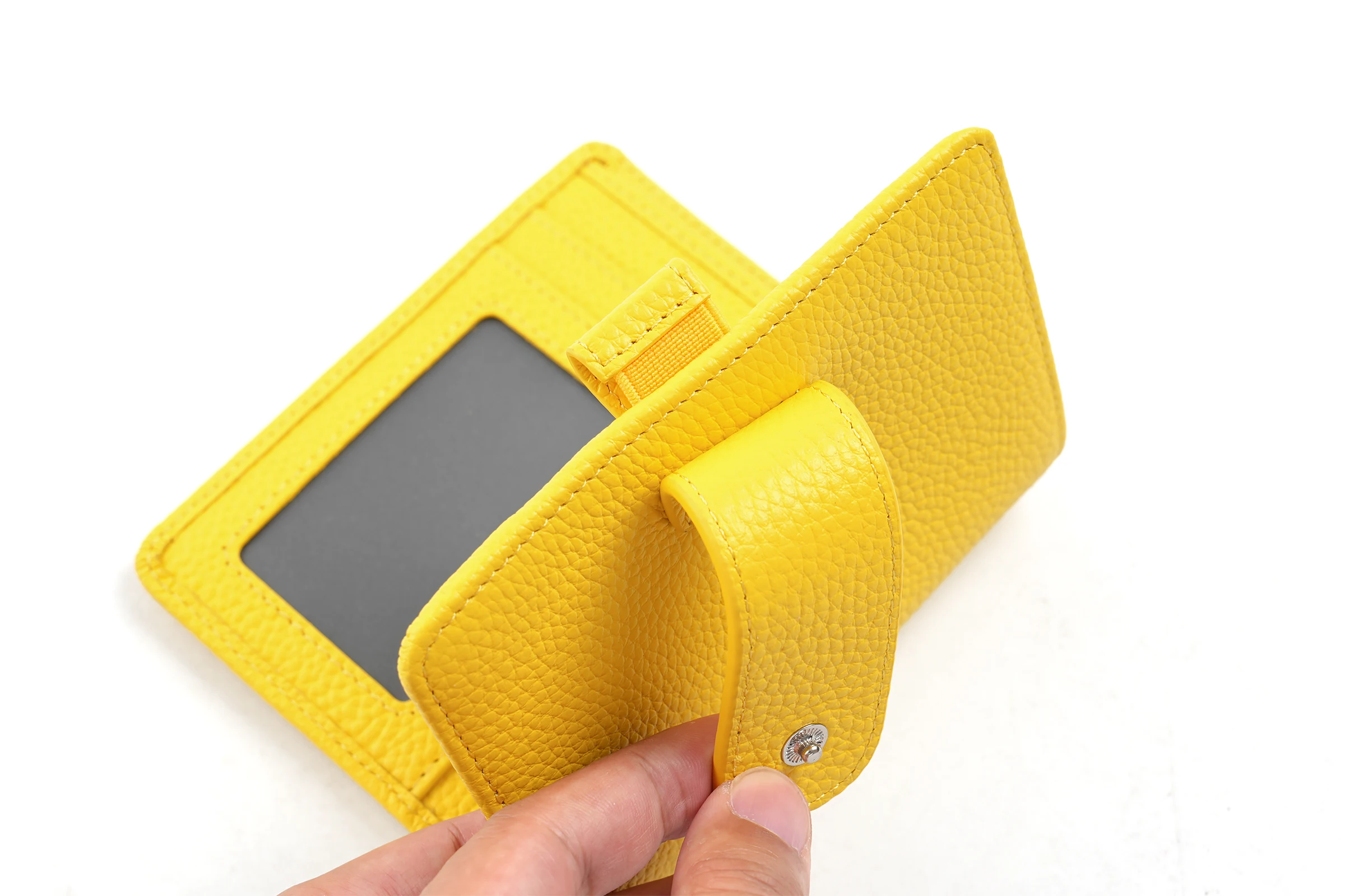 Moterm Regular A8 / M5 Size Rings Planner Pebbled Grain Cowhide 5-hole Mini Notebook with 15 MM Rings Organizer Journey Diary