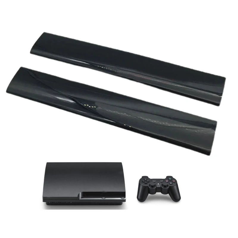 2025 New For PS3 SLIM 4000 Console Repair Part Black Cover Shell Front Housing Case Left Right Faceplate Panel