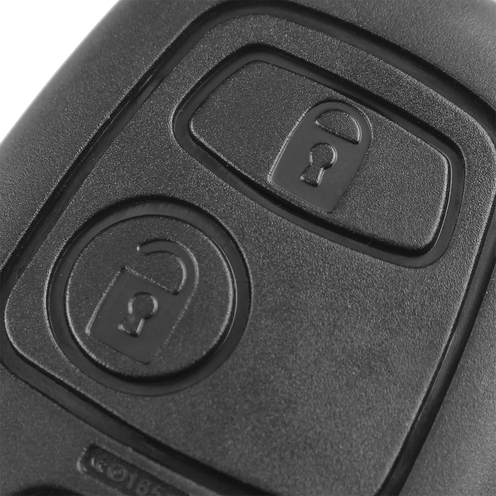 KEYYOU 2 Button 433Mhz Remote Car Key For Peugeot 307 206 407 Partner Citroen C1 C2 C3 ID46 PCF7961 chip VA2 Ne73 HU83 SX9 Blade