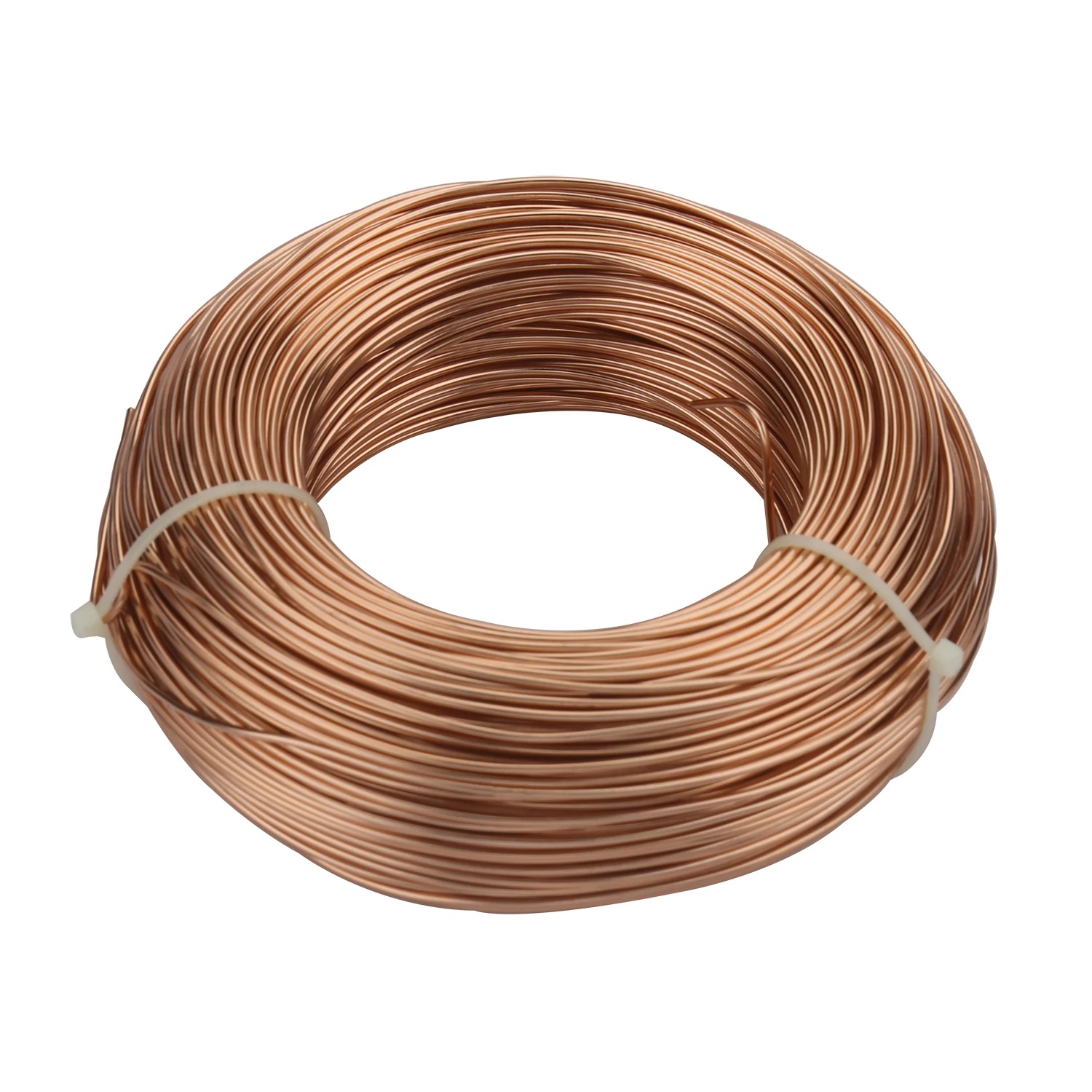 Aluminum Wire 1mm 1.2mm 1.5mm 2mm 2.5mm 3mm Gold Plated Bendable Flexible Craft Metal Wire for Jewelry Making Beading Floral